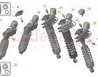 18 - SUSPENSION - FRONT - 18.1 - DAMPER & ACTUATOR ASSEMBLIES FRONT