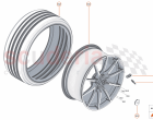 23 - SUSPENSION - WHEELS AND TYRES REAR - 23.1 - WHEEL AND TYRE ASSEMBLIES REAR