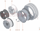 16 - SUSPENSION - 16.13 - WHEEL AND TYRE ASSEMBLIES REAR RIGHT