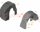 15 - LINERS & NVH - 15.2 - REAR WHEELARCH LINERS