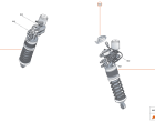 16 - SUSPENSION - 16.1 - DAMPER & ACTUATOR ASSEMBLIES FRONT