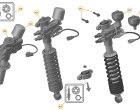 19 - SUSPENSION - REAR - 19.1 - DAMPER & ACTUATOR ASSEMBLIES REAR