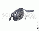 Switch unit steering column