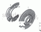 FRONT BRAKE-BRAKE DISC