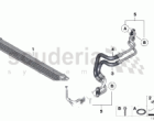 Engine oil cooler/oil cooler line