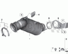 Primary catalytic converter