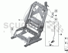 FRONT SEAT BACKREST FRAME
