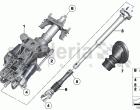 Add-on parts, electr.steering column adj.