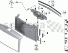 Radiator grill / radiator figure