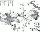 REAR AXLE SUPPORT/WHEEL SUSPENSION