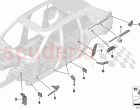 Cavity shielding side frame