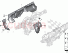 Exhaust turbocharger heat protection
