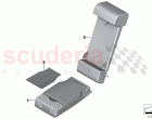 Rear seat centre armrest basic seat