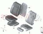Seat front cushion cover basic seat