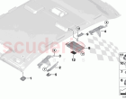 Mounting parts roofliner (1)