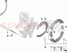 Parking brake brake shoes (1)