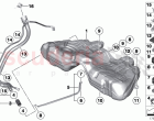 Fuel tank mounting parts (1)
