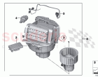 Blower unit mounting parts (1)
