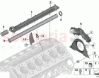 Engine block mounting parts