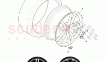 Front Wheel and Tyre Assembly