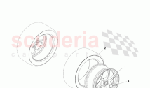 Front Wheel and Tyre Assembly