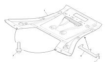 Rear Undertray, Coupe