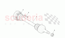 Rear Drive Halfshafts (Auto)