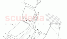 Console Panel, Rear Seat (Volante)