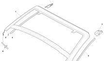 Body Structure - Windshield Outer Frame, Volante