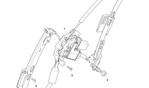 Glass Frames & Regulators - Front Window Regulator
