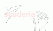 Rear Quarter Glass Assembly