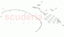 Trunk Lid, External Trim and Ornamentation (Volante)