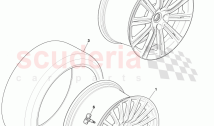 Rear Wheel and Tyre Assembly