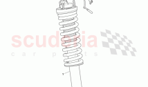 Rear Suspension Spring and Damper Assembly