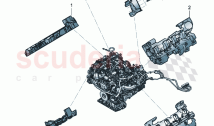 Noise insulation Protective cover Engine (133055)