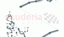 1 set of fuel pipes with breather tube Fuel supply line Breather line (201030)