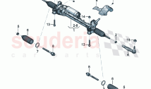 Steering gear with track rods (423000)