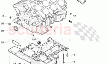 crankcase, oil pan, sealing flange