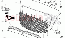 radiator grille, F >> 3W-9-060 950