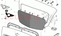 radiator grille, F 3W-7-039 946>> 3W-7-051 362