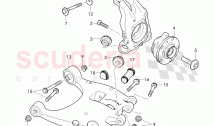 track control arm, wheel bearing housing