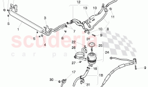 power steering, Reservoir, Pipes, Hoses, F >> 3W-D-099 999, F >> ZA-D-099 999, F 3&hellip;