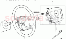 airbag unit for steering wheel, D >> - MJ 2007