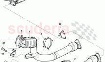 front catalyst, exhaust pipe with catalyst, exhaust pipe, D >> - MJ 2010