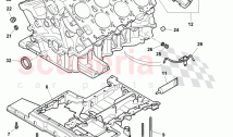 crankcase, oil pan, sealing flange, D >> - MJ 2005