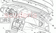 dashboard installation parts, D - MJ 2007>>, F >> 3W-7-045 346