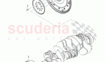 flywheel, v-belt pulley with vibration, damper, impulse rotor