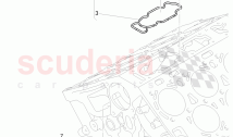 water pump with adhesive, gasket, coolant thermostat housing, with thermostat