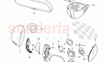 Interior/exterior mirror, D - MJ 2010>>