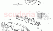 Vehicle tools, Spare Wheel, F >> 3W-G-054 428, F >> ZA-G-054 428